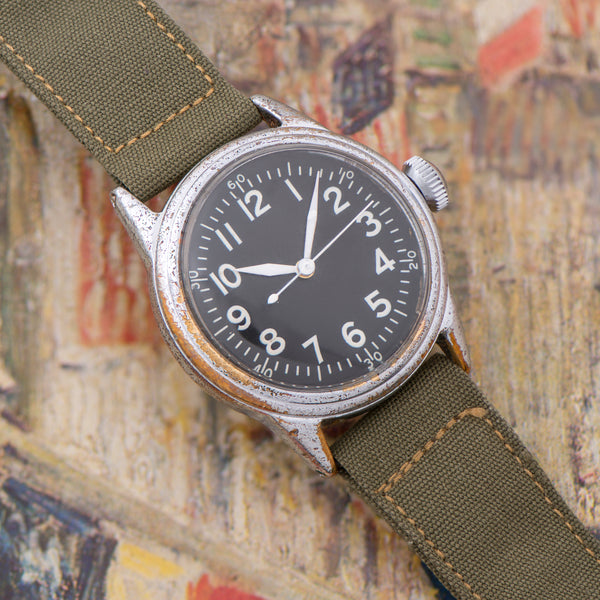 Elgin A-11 World War II Military Hacking Watch