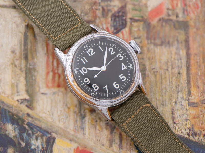 Elgin A-11 World War II Military Hacking Watch
