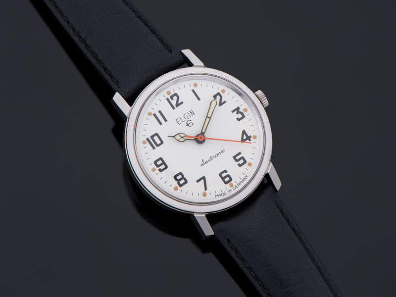Elgin Electronic Watch With German Junghans Movement
