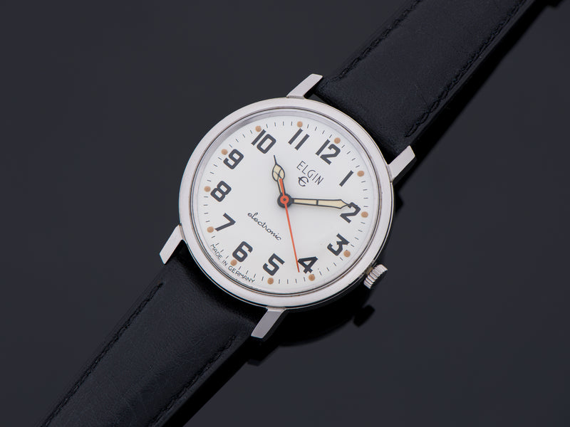 Elgin Electronic Watch With German Junghans Movement