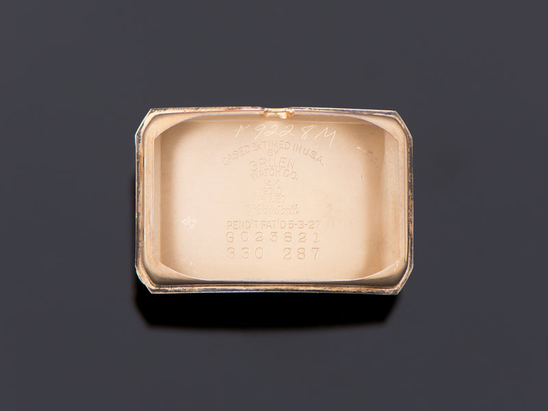 Gruen Curvex Duke 42mm Inner Watch Case Back