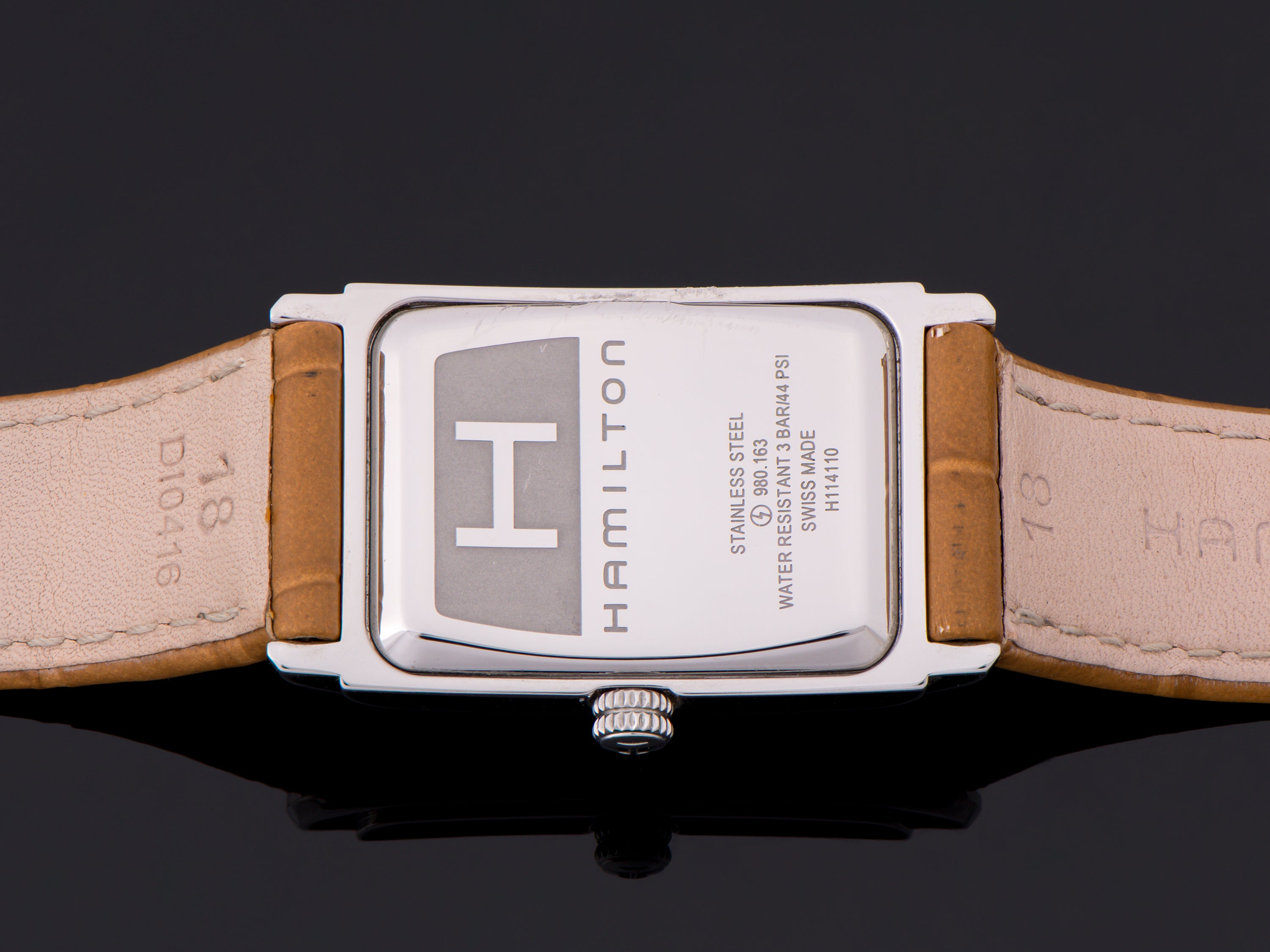 Hamilton Ardmore Quartz Reissue Watch H114110 With Original Strap
