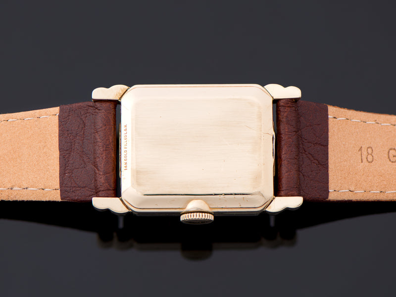Hamilton Ashley Gold Filled Watch Case Back Circa 1948