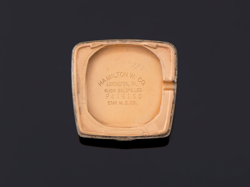 Hamilton Asymmetric Brent Inner Watch Case Back
