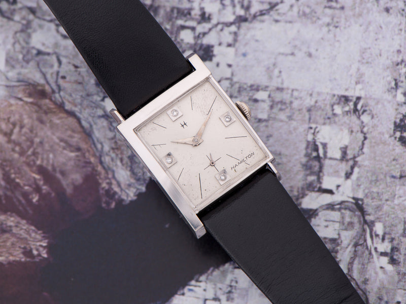 Hamilton Asymmetric Lord Lancaster C Watch Circa 1962