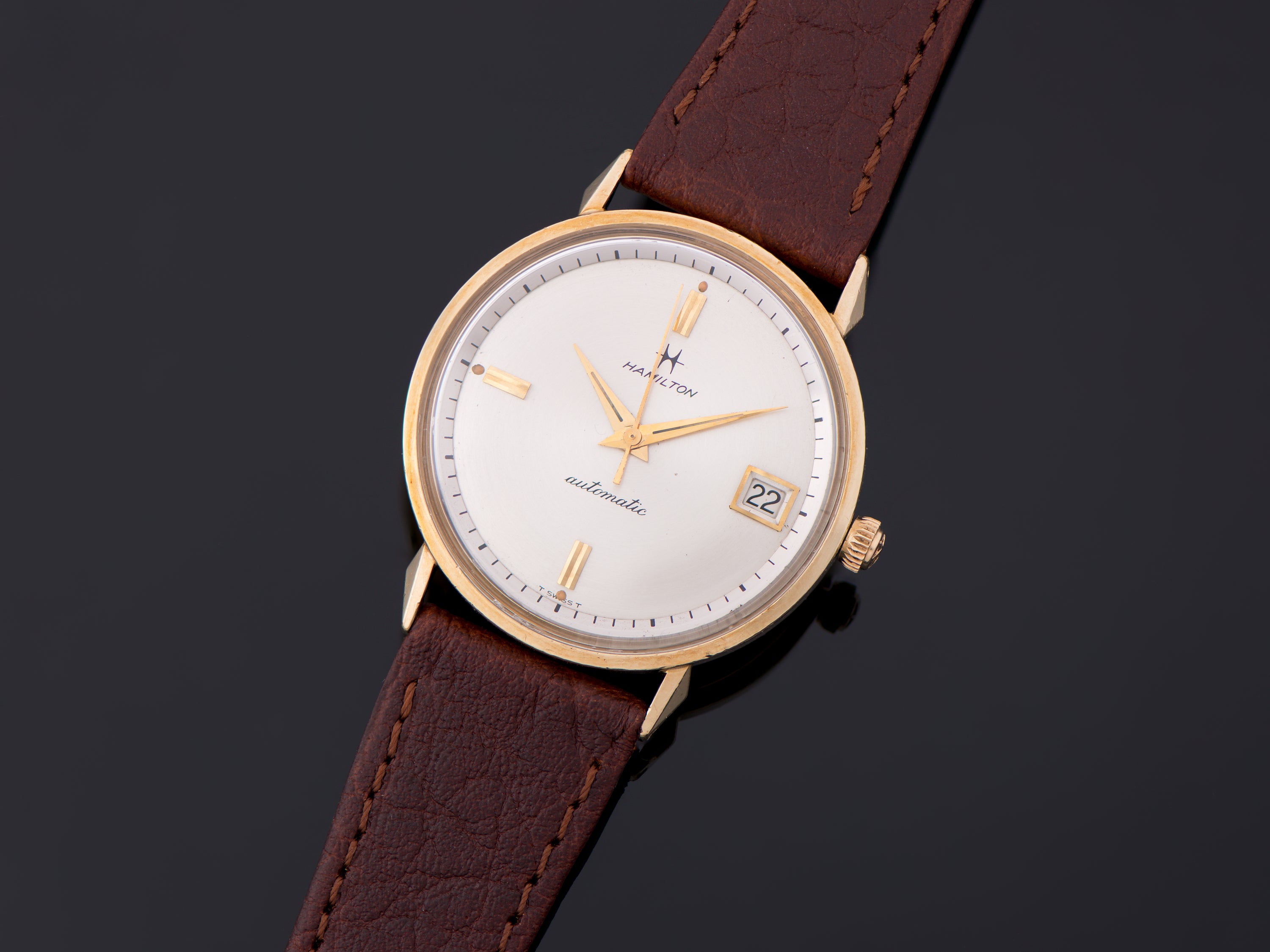 Hamilton Dateline A-676 Automatic Watch Circa 1965