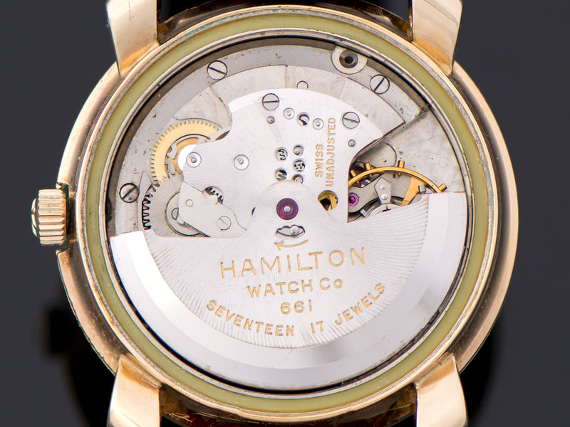 Hamilton Automatic K-455 661 Watch Movement Circa 1956