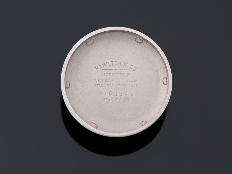 Hamilton Automatic K-455 Inner Watch Case Back Circa 1956