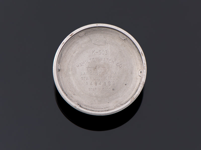 Hamilton Automatic K-503 Inner Watch Case Back Circa 1955