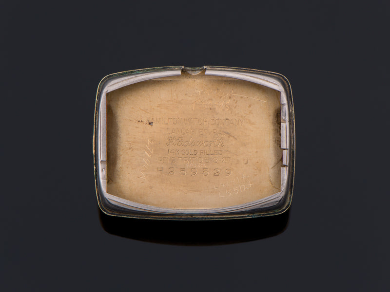 Hamilton Bowman Inner Watch Case Back