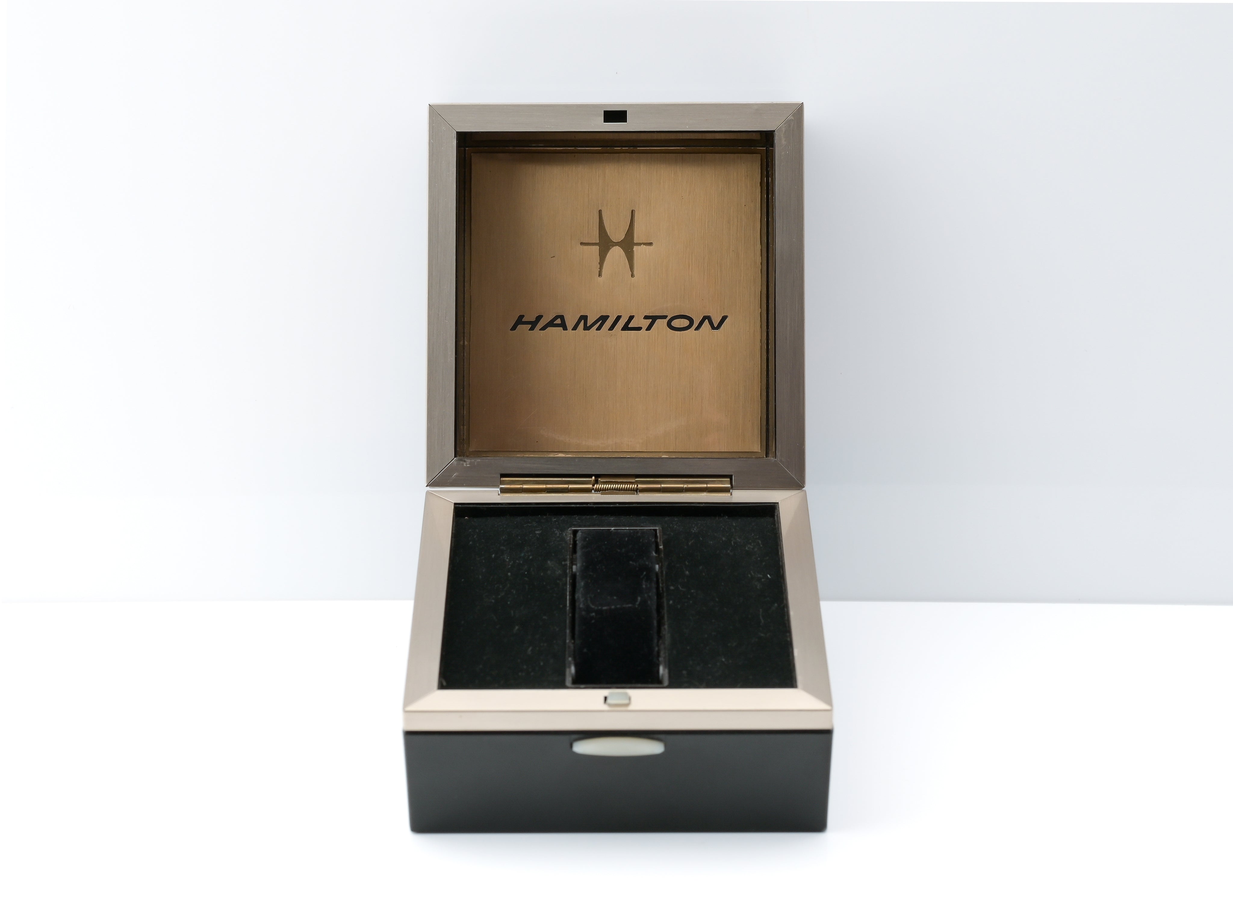 Hamilton Clamshell Watch Box for Medallion 22 Jewel Watch