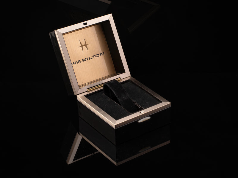 Hamilton Clamshell Watch Box for Medallion 22 Jewel Watch