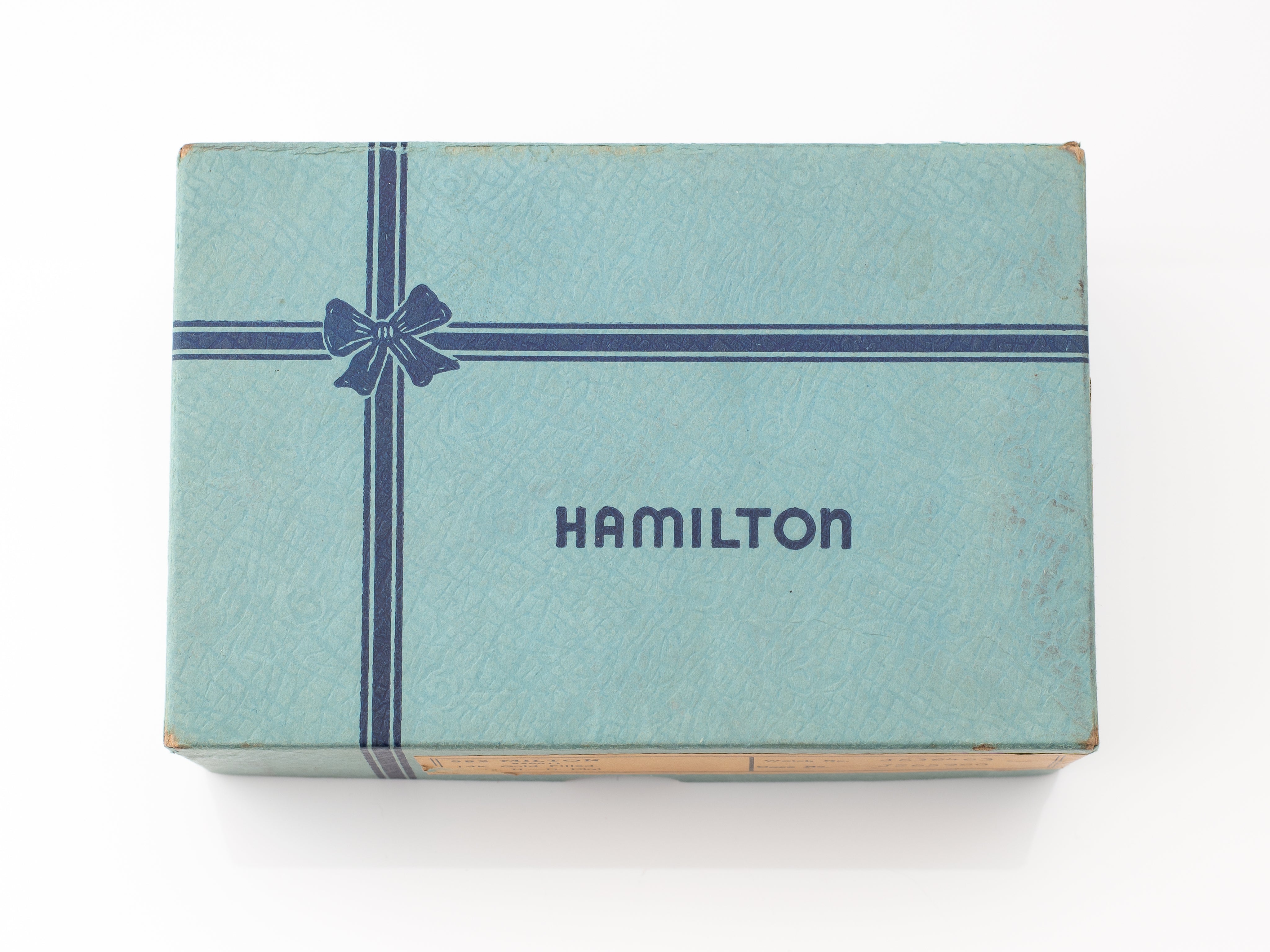 Hamilton Celluloid Clamshell Inner & Outer Box Circa 1940s to 50s for