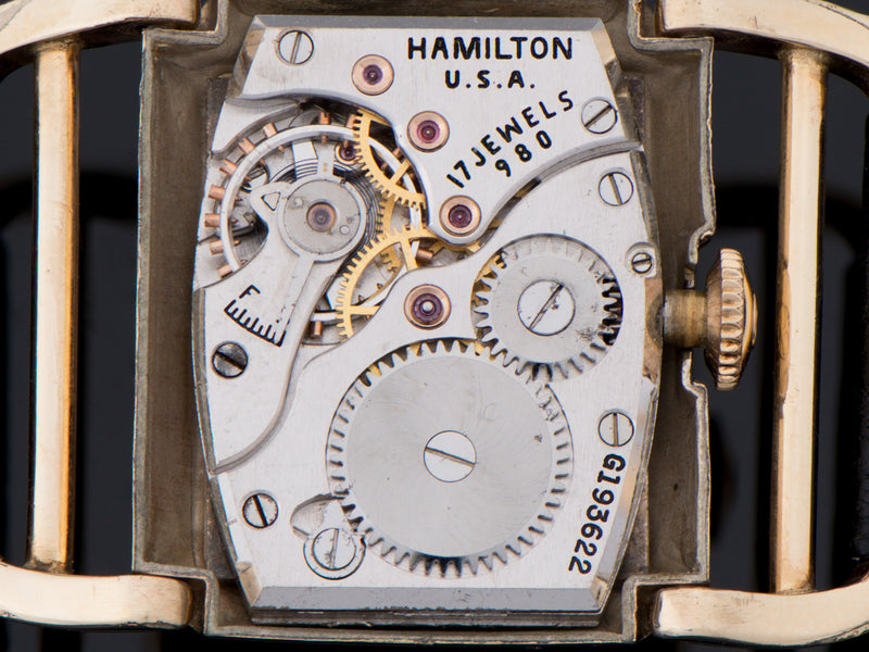 Hamilton Contour "Driver's" 17 Jewel 980 Watch Movement