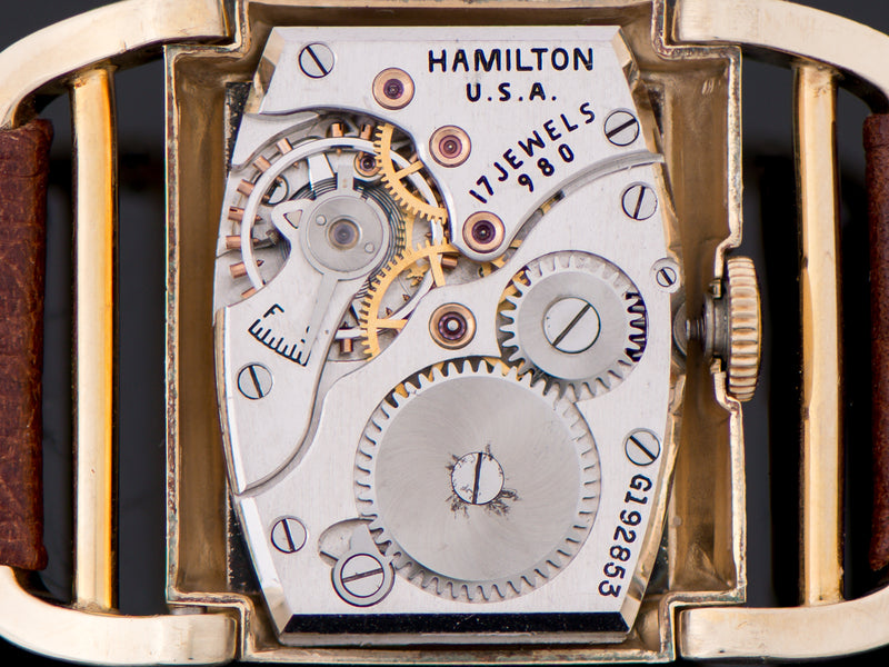 Hamilton Contour "Driver's" 980 Mechanical Watch Movement