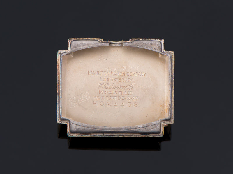 Hamilton Contour "Driver's" Inner Watch Case Back