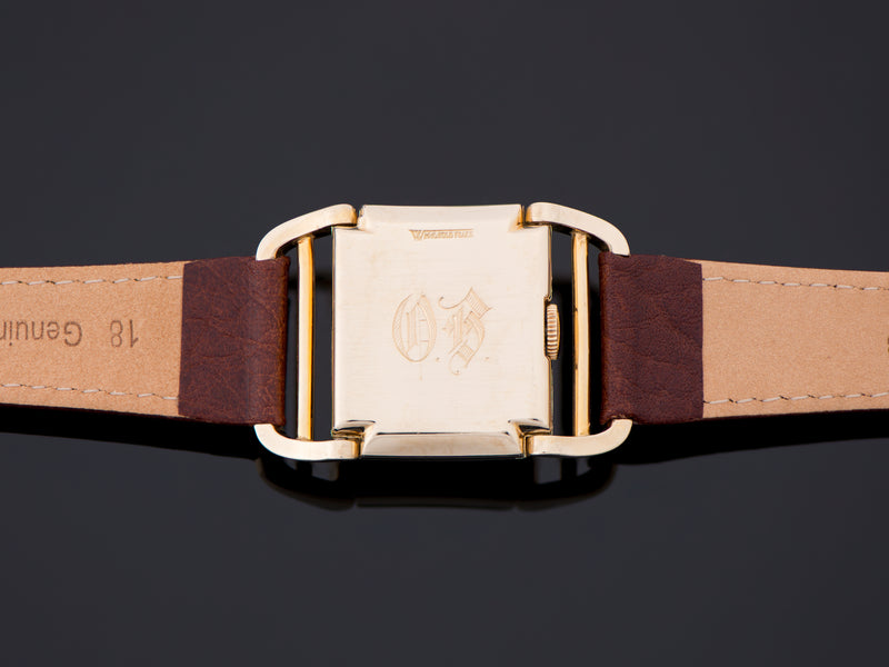 Hamilton Contour "Driver's" Watch Case Back