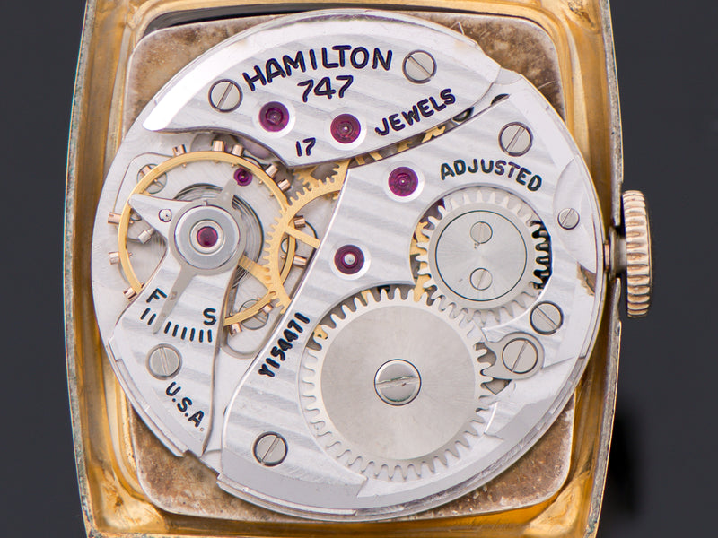 Hamilton Dexter 747 Watch Movement Circa 1950