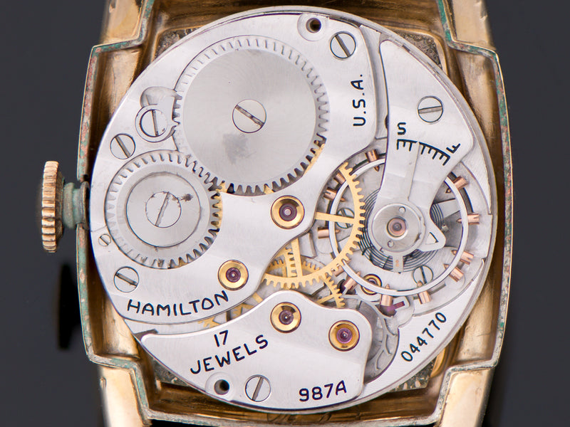 Hamilton Dodson 987A Watch Movement Circa 1939