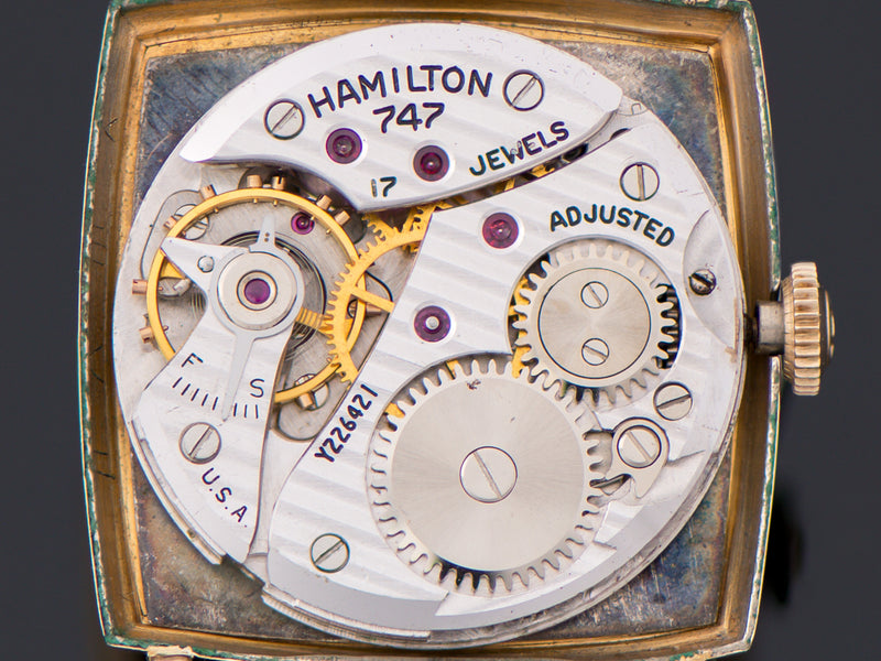 Hamilton Dyson 747 Watch Movement Circa 1951