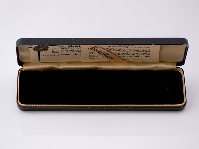 Hamilton Early Watch Box 20s to 30s "Shape" Models