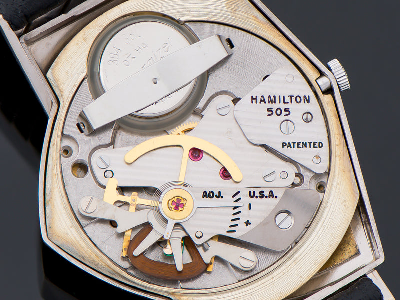 Hamilton Electric 14K White Gold Ventura 505 Electric Watch Movement