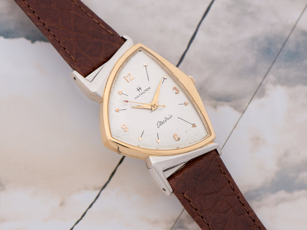 Hamilton Electric 505 Style Pacer Original Finish Silver Dial Watch