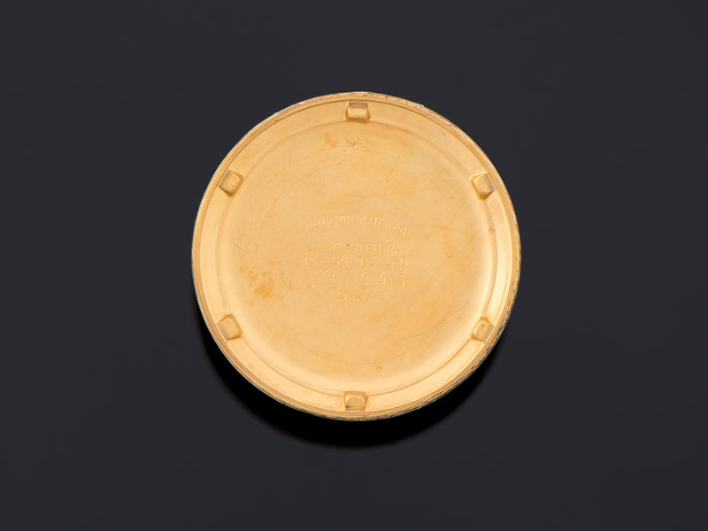 Hamilton Electric Aquatel Inner Watch Case Back