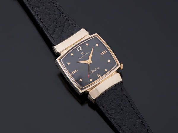 Hamilton Electric Black Dial Vantage Watch