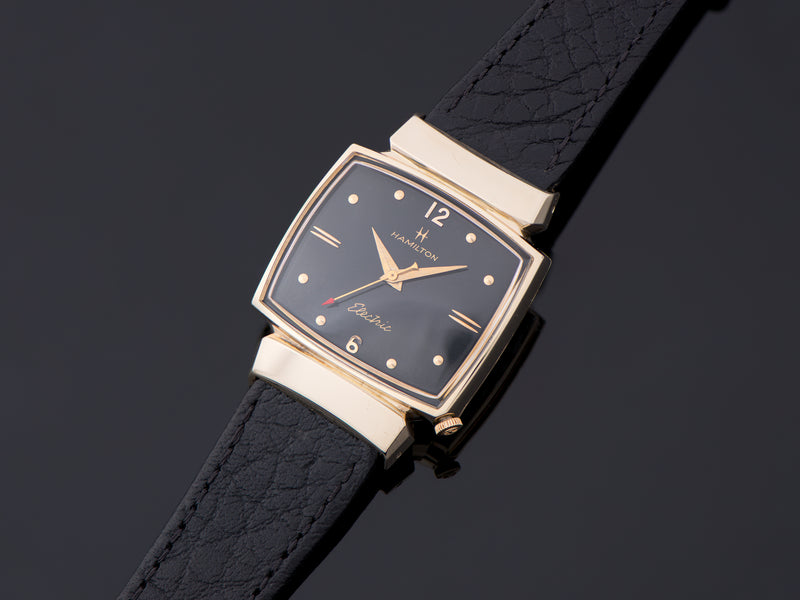 Hamilton Electric Black Dial Vantage Watch