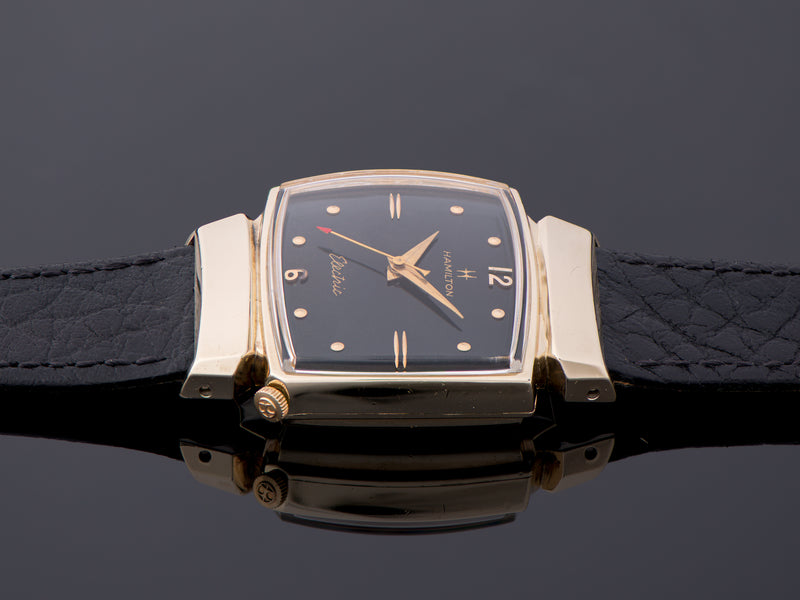 Hamilton Electric Black Dial Vantage Watch