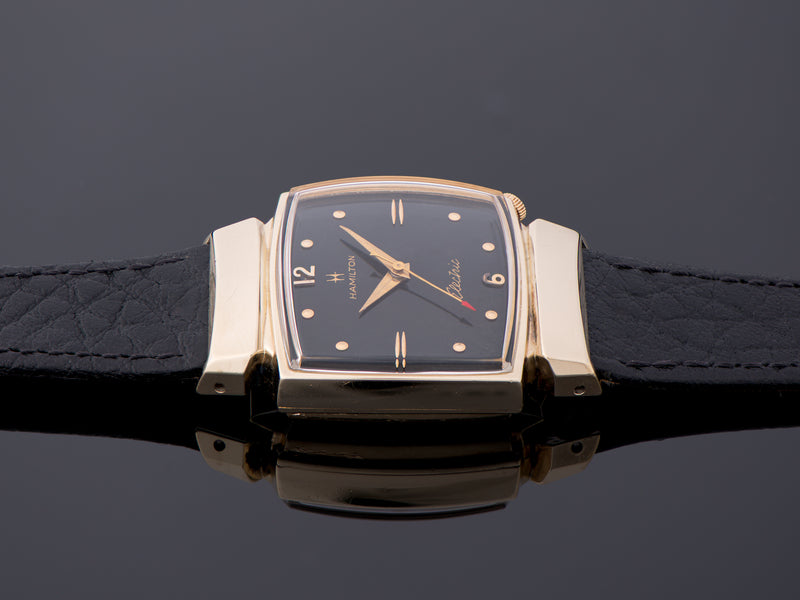 Hamilton Electric Black Dial Vantage Watch