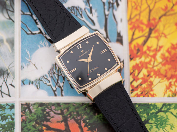 Hamilton Electric Black Dial Vantage Watch