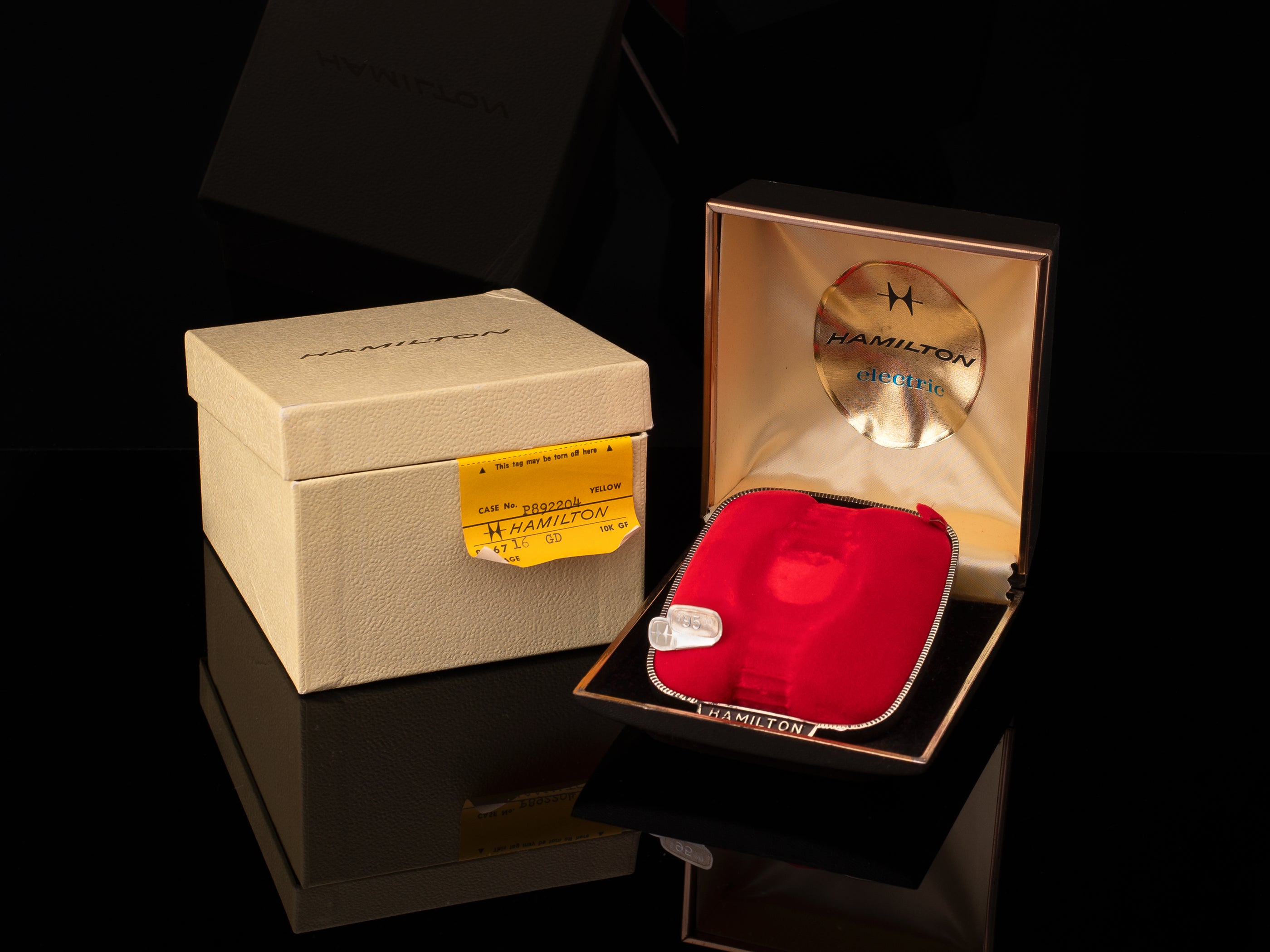 Hamilton Electric Box Circa 1965 Through 1967 Inner & Outer Box For A