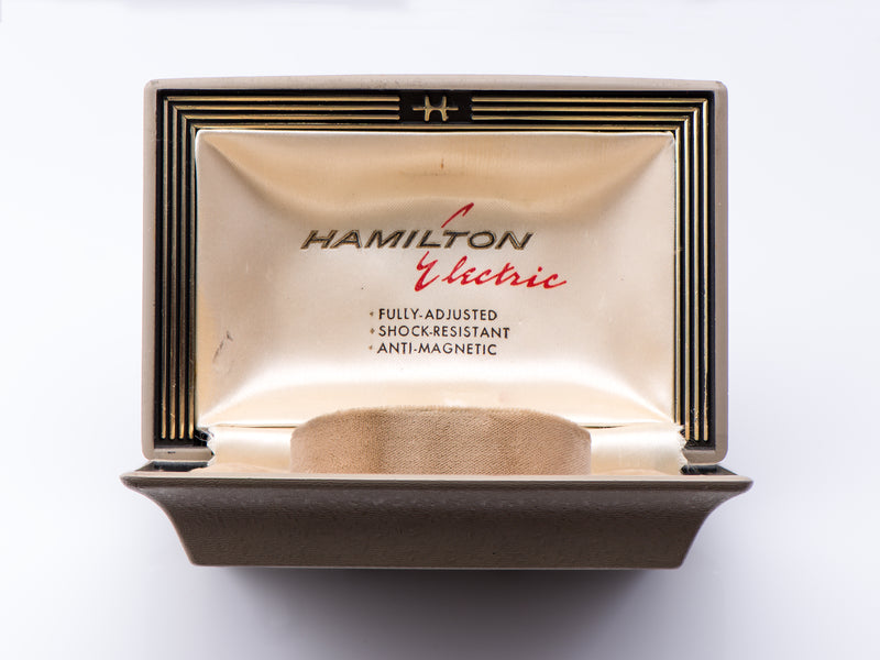 Hamilton Electric Clamshell Watch Box