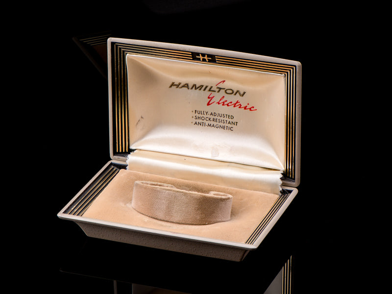 Hamilton Electric Clamshell Watch Box
