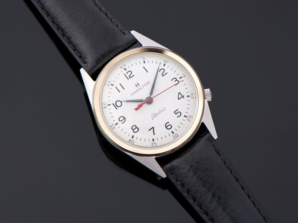 Hamilton Electric Clearview White Dial Watch