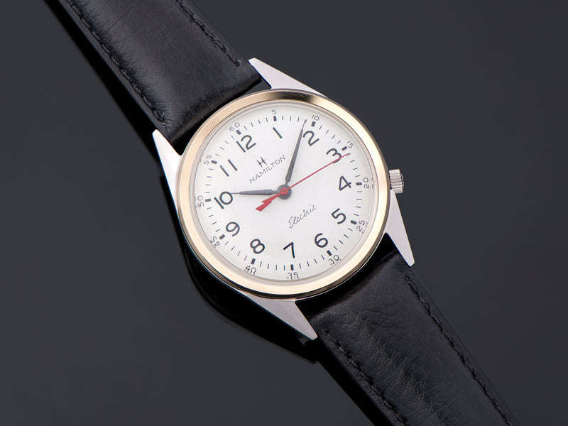 Hamilton Electric Clearview White Dial Watch