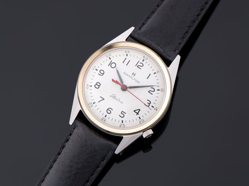Hamilton Electric Clearview White Dial Watch