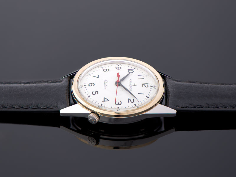 Hamilton Electric Clearview White Dial Watch