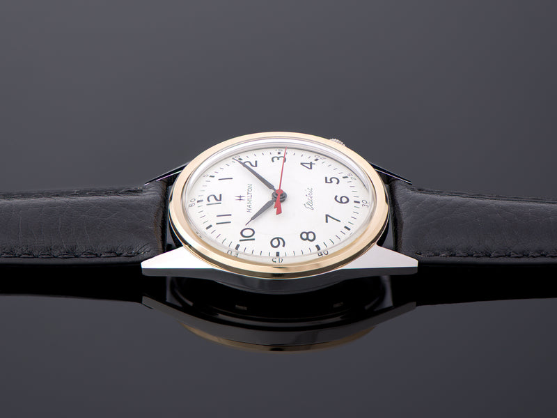 Hamilton Electric Clearview White Dial Watch