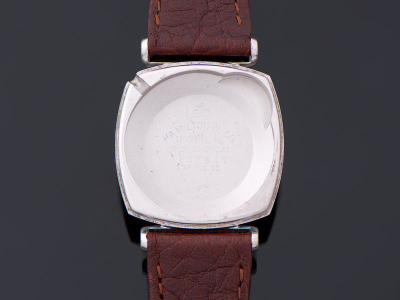 Hamilton Electric Gemini White Gold Filled Inner Watch Case Back