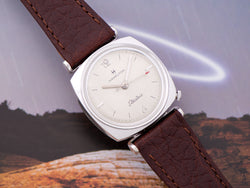 Hamilton Electric Gemini White Gold Filled Watch