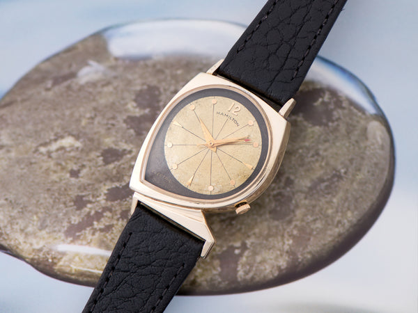 Hamilton Electric Meteor Original Finish Black/Gold Dial Watch