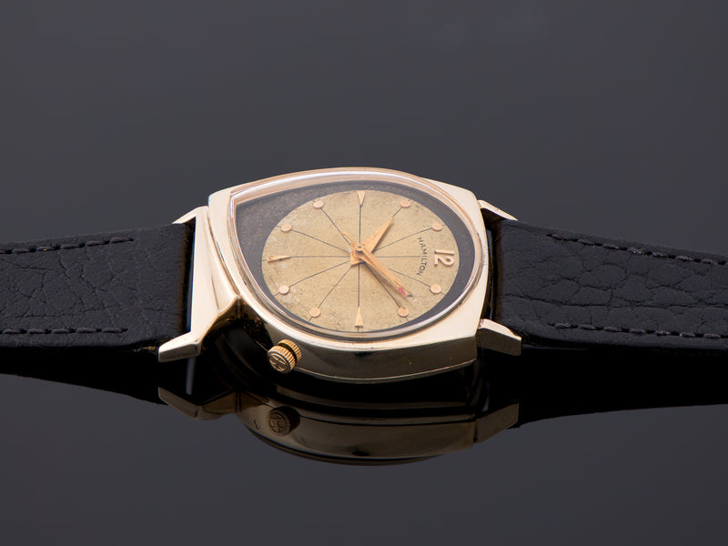 Hamilton Electric Meteor Original Finish Black/Gold Dial Watch