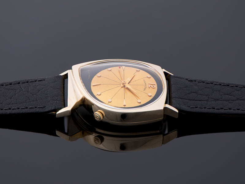 Hamilton Electric Meteor Original Finish Black/Gold Dial Watch