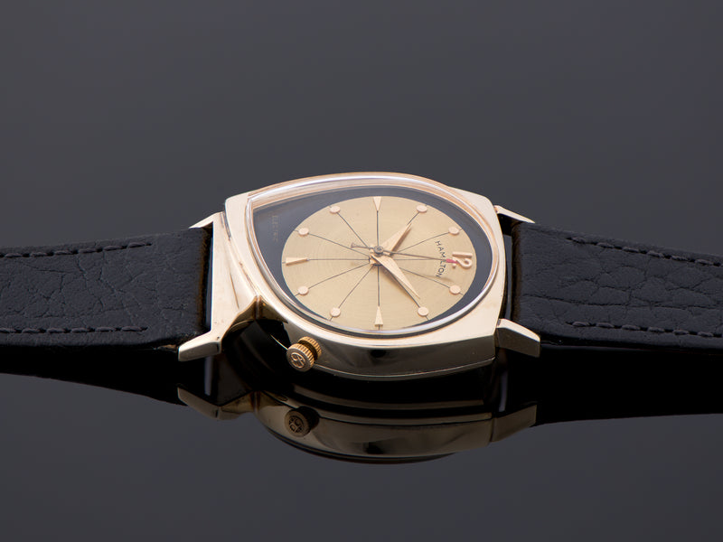 Hamilton Electric Meteor Original Finish Black/Gold Dial Watch