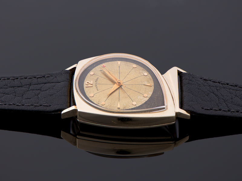Hamilton Electric Meteor Original Finish Black/Gold Dial Watch