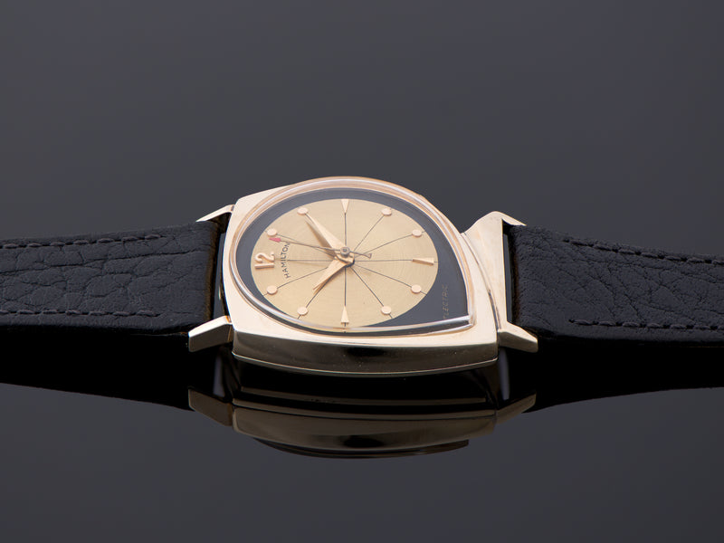 Hamilton Electric Meteor Original Finish Black/Gold Dial Watch