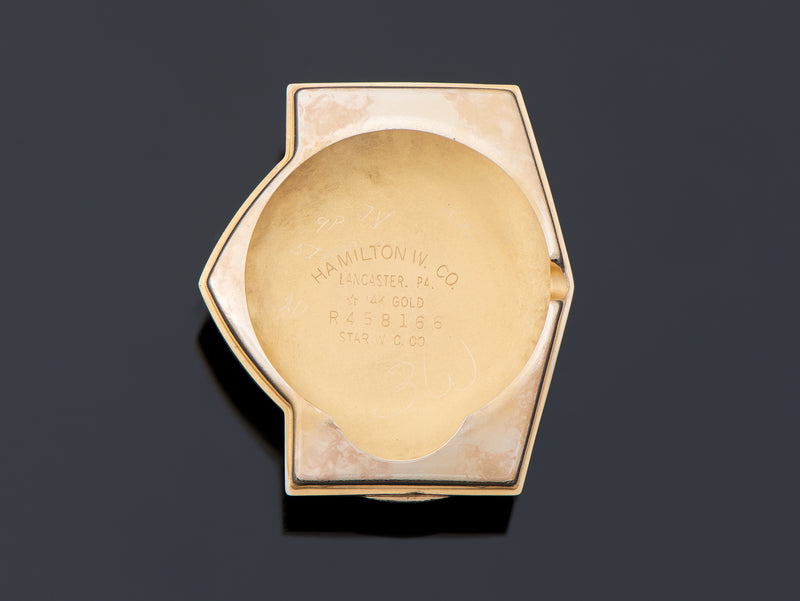 Hamilton Electric Pacer 14K Gold (Ventura II) Inner Watch Case Back